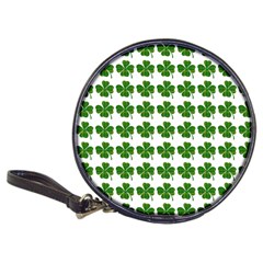 Shamrocks Clover Green Leaf Classic 20-cd Wallets by HermanTelo