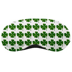 Shamrocks Clover Green Leaf Sleeping Mask