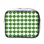 Shamrocks Clover Green Leaf Mini Toiletries Bag (One Side) Front