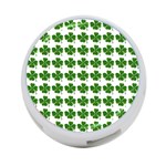 Shamrocks Clover Green Leaf 4-Port USB Hub (One Side) Front