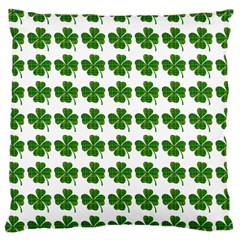 Shamrocks Clover Green Leaf Large Cushion Case (one Side)