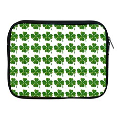 Shamrocks Clover Green Leaf Apple Ipad 2/3/4 Zipper Cases by HermanTelo