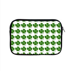 Shamrocks Clover Green Leaf Apple Macbook Pro 15  Zipper Case by HermanTelo