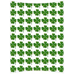 Shamrocks Clover Green Leaf Back Support Cushion by HermanTelo