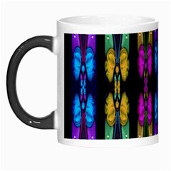 Raining Roses And Lotus Flowers Morph Mugs by pepitasart