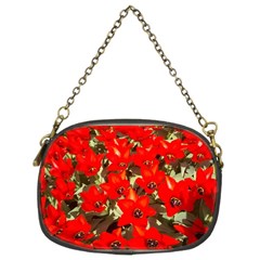 Columbus Commons Red Tulips Chain Purse (two Sides) by Riverwoman