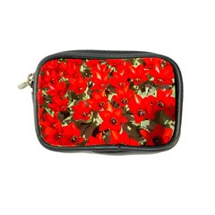 Columbus Commons Red Tulips Coin Purse by Riverwoman