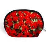 Columbus Commons Red Tulips Accessory Pouch (Medium) Front