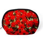 Columbus Commons Red Tulips Accessory Pouch (Medium) Back