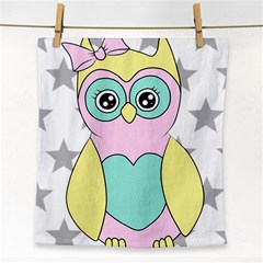 Sowa Child Owls Animals Face Towel by Sapixe