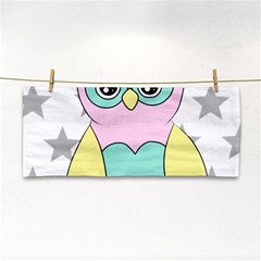 Sowa Child Owls Animals Hand Towel by Sapixe