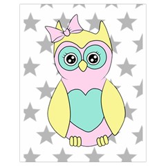 Sowa Child Owls Animals Drawstring Bag (small) by Sapixe