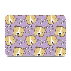 Corgi Pattern Plate Mats