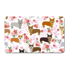 Corgis Corgi Pattern Magnet (rectangular) by Sapixe