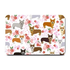 Corgis Corgi Pattern Small Doormat  by Sapixe