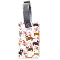 Corgis Corgi Pattern Luggage Tag (two Sides) by Sapixe