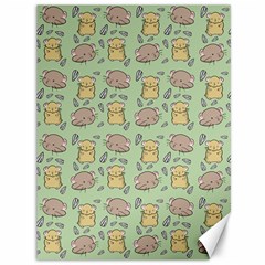 Hamster Pattern Canvas 36  X 48  by Sapixe