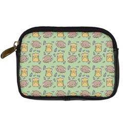 Hamster Pattern Digital Camera Leather Case by Sapixe