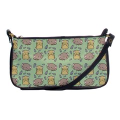 Hamster Pattern Shoulder Clutch Bag by Sapixe