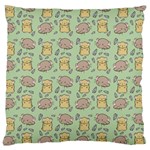 Hamster Pattern Large Cushion Case (One Side) Front