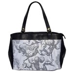 Angel Line Art Religion Angelic Oversize Office Handbag Front