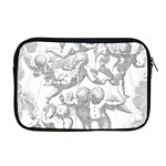 Angel Line Art Religion Angelic Apple MacBook Pro 17  Zipper Case Front