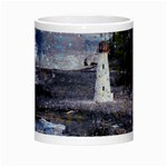 Lighthouse Art Sea Ocean Vintage Morph Mugs Center