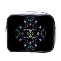 Fractal Fractal Art Texture Mini Toiletries Bag (one Side)