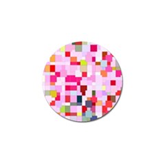 The Framework Paintings Square Golf Ball Marker by Sapixe