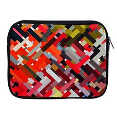 Maze Mazes Fabric Fabrics Color Apple Ipad 2/3/4 Zipper Cases by Sapixe