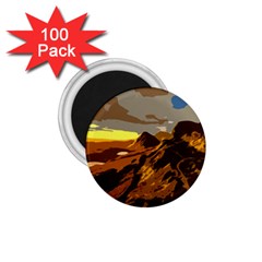 Scotland Monti Mountains Mountain 1 75  Magnets (100 Pack)  by Sapixe