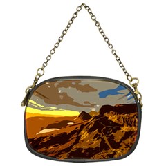 Scotland Monti Mountains Mountain Chain Purse (one Side) by Sapixe