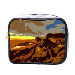 Scotland Monti Mountains Mountain Mini Toiletries Bag (one Side)