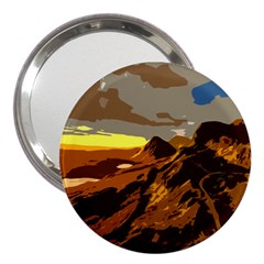 Scotland Monti Mountains Mountain 3  Handbag Mirrors by Sapixe