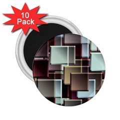 Texture Artwork Mural Murals Art 2 25  Magnets (10 Pack)  by Sapixe