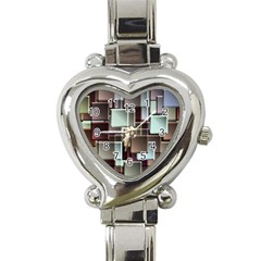 Texture Artwork Mural Murals Art Heart Italian Charm Watch by Sapixe