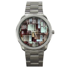 Texture Artwork Mural Murals Art Sport Metal Watch by Sapixe