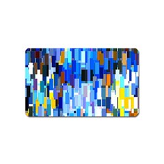 Color Colors Abstract Colorful Magnet (name Card) by Sapixe