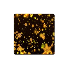 Background Black Blur Colorful Square Magnet by Sapixe