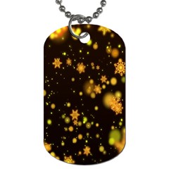 Background Black Blur Colorful Dog Tag (one Side) by Sapixe