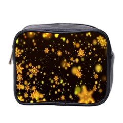 Background Black Blur Colorful Mini Toiletries Bag (two Sides) by Sapixe