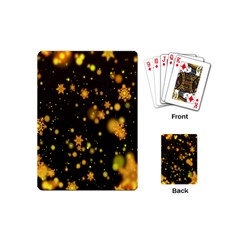 Background Black Blur Colorful Playing Cards (mini) by Sapixe