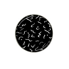 Scribbles Lines Drawing Picture Hat Clip Ball Marker (10 Pack) by Sapixe