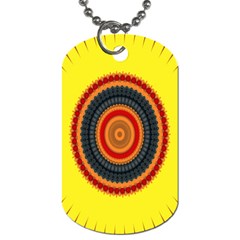 Art Decoration Wallpaper Bright Dog Tag (One Side)