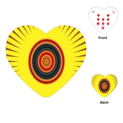 Art Decoration Wallpaper Bright Playing Cards (Heart)