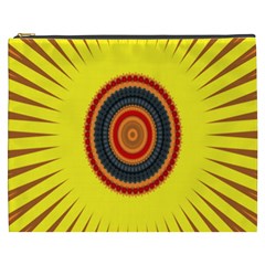 Art Decoration Wallpaper Bright Cosmetic Bag (XXXL)