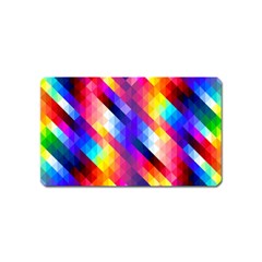 Abstract Background Colorful Pattern Magnet (name Card) by Sapixe