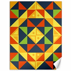 Background Geometric Color Canvas 36  X 48  by Sapixe