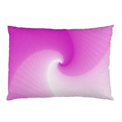 Abstract Spiral Pattern Background Pillow Case by Sapixe