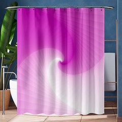 Abstract Spiral Pattern Background Shower Curtain 60  X 72  (medium)  by Sapixe